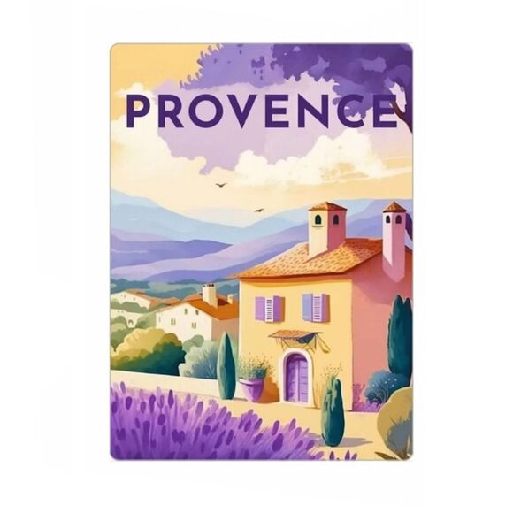 Provence France Lavender Fields Magnet - Picture 1 of 4